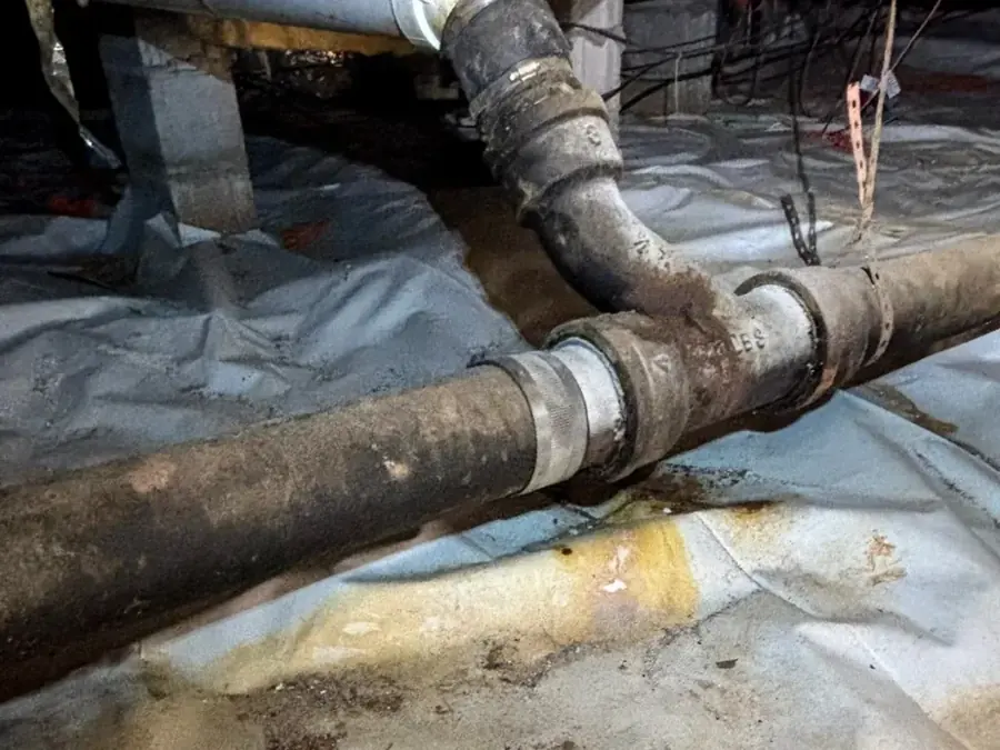 Frozen Pipe Water Damage in a Smyrna, GA home
