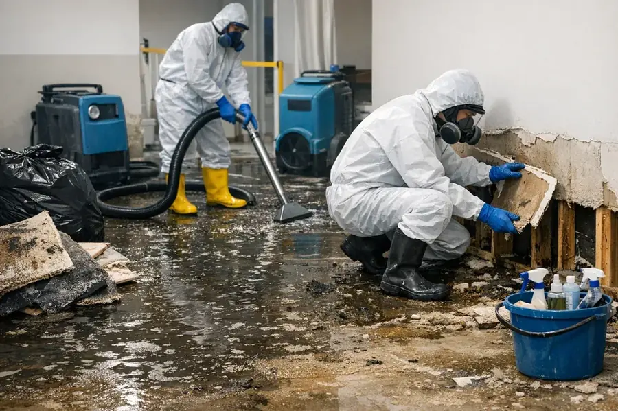 Sewage & Black Water Cleanup in a Smyrna, GA home