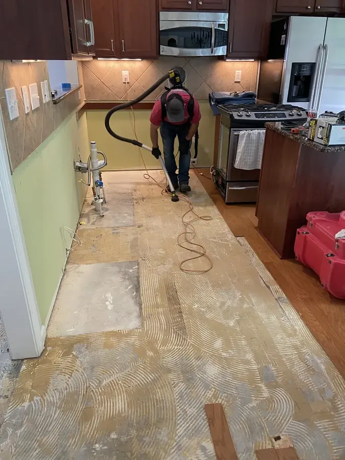 Slab Leak Water Damage in a Smyrna, GA home